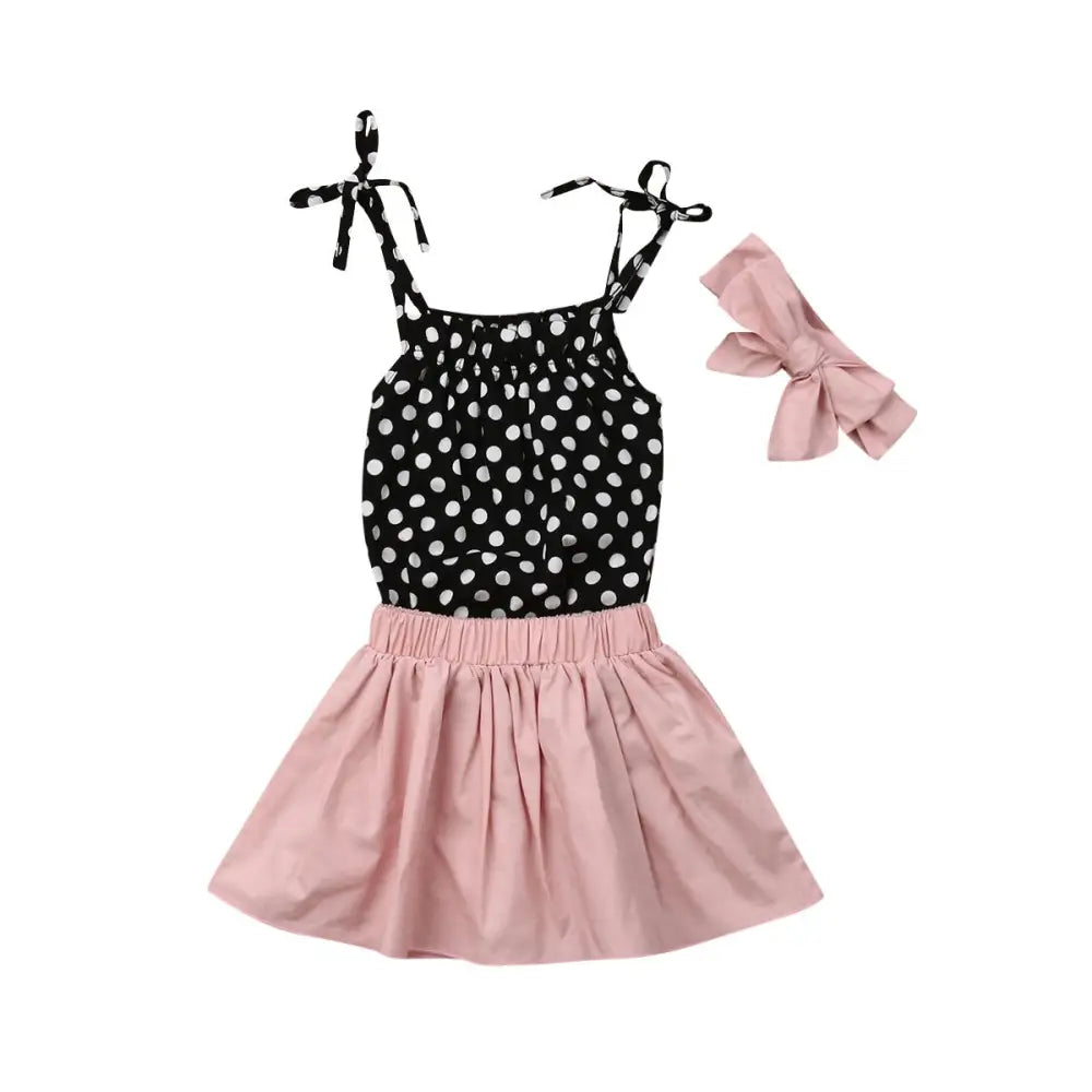 TwinkleTots: Enchanted Girls’ Outfit Set - 100cm / Photo Color