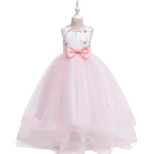 Twirl & Shine: Birthday Embroidered Tulle Dress