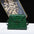 Two Layer Cowhide Leather Clamshell Handbag in Multiple Colors - Green
