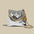 Two-Layer Cowhide Leather Cylindrical Suitcase with Open Pocket - Silver