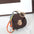 Ultra Light Unisex Solid Color Saddle Bag Multiple Color Options - Brown