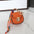 Ultra Light Unisex Solid Color Saddle Bag Multiple Color Options - Orange