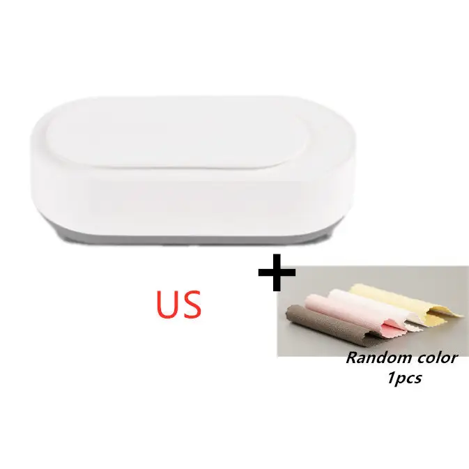 Ultrasonic Cleaner for Jewelry Watches Glasses and Small Items Machine US with a Cloth