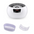 Ultrasonic Digital Household Cleaner 40KHz 20.6 x 15.2 x 13 cm White grey / EU