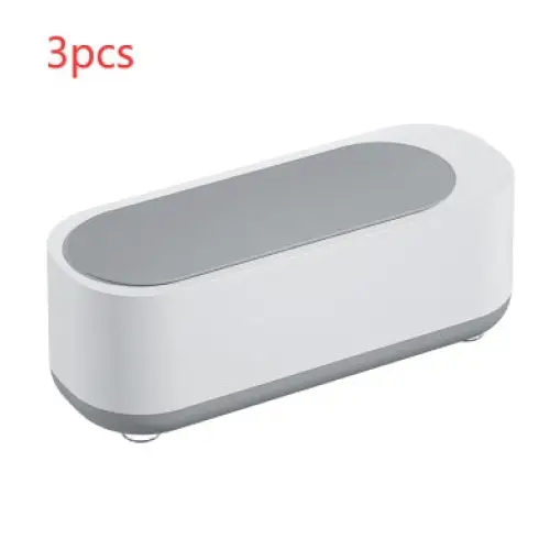 Ultrasonic Jewelry and Accessory Cleaning Machine Offwhite 3pcs