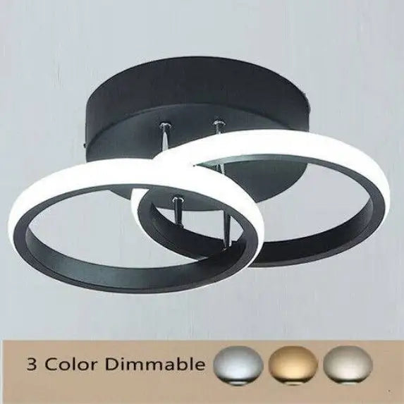 Unbranded Small Ceiling Chandelier for 3 to 8 Square Meters 20W Schwarz 5