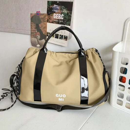 Unisex Ultra Light Oxford Cloth Travel Bag 20-35L Multiple Colors