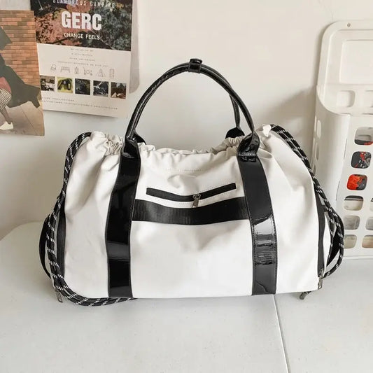 Unisex Ultra Light Oxford Cloth Travel Bag 20-35L Multiple Colors