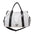 Unisex Ultra Light Oxford Cloth Travel Bag 20-35L Multiple Colors - White