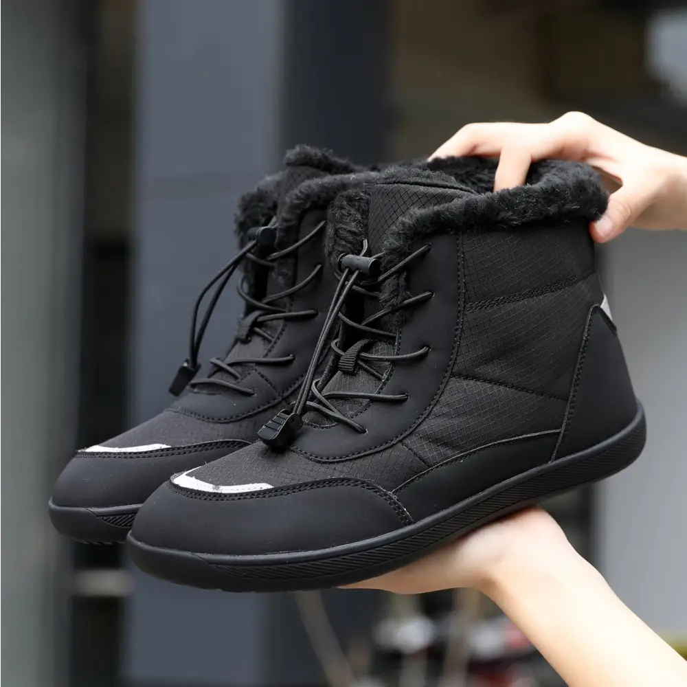 Universal High Top Mesh Sneakers with Mid and Flat Heel Options - Black / 36