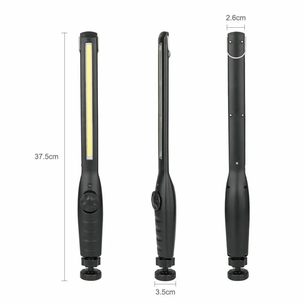 USB Rechargeable Magnetic LED Work Light with Flexible Cordless Design 2PCS 5