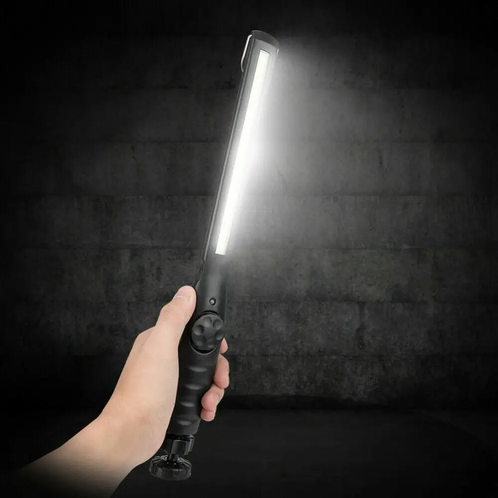 USB Rechargeable Magnetic LED Work Light with Flexible Cordless Design 2PCS 5