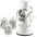 Vegetable Spiralizer for Uniform Curly Fries and Salads White
