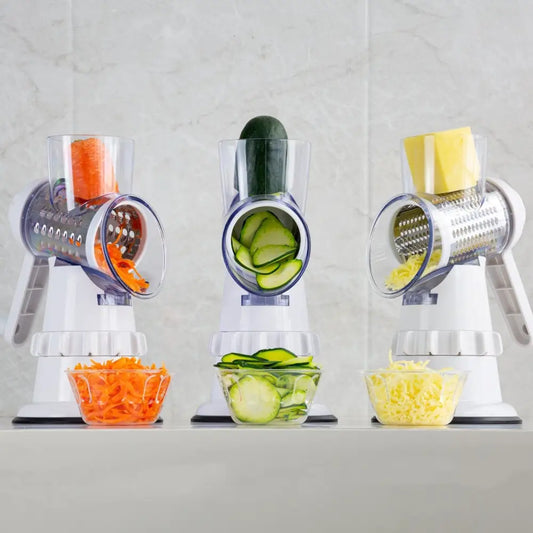 Vegetable Spiralizer for Uniform Curly Fries and Salads White