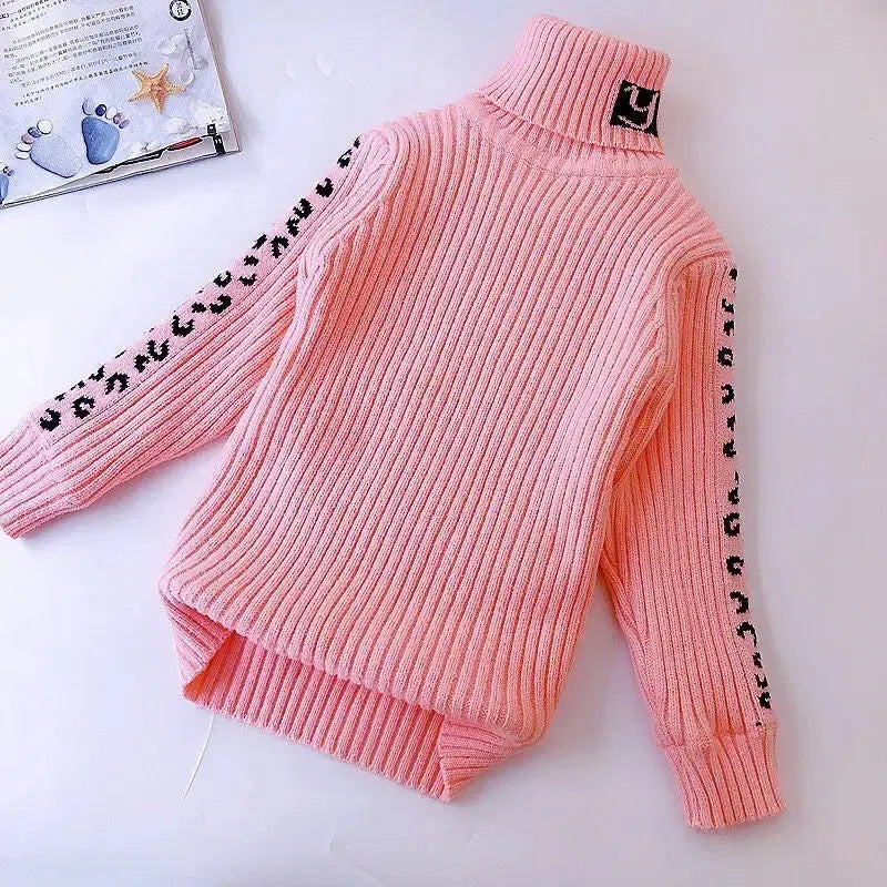 Velvet Leopard Print Padded Autumn/Winter Women’s Wear - Pink without velvet / 110cm
