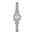 Vintage Chic Ladies Watch with Roman Numerals and Intricate Detailing - Silver