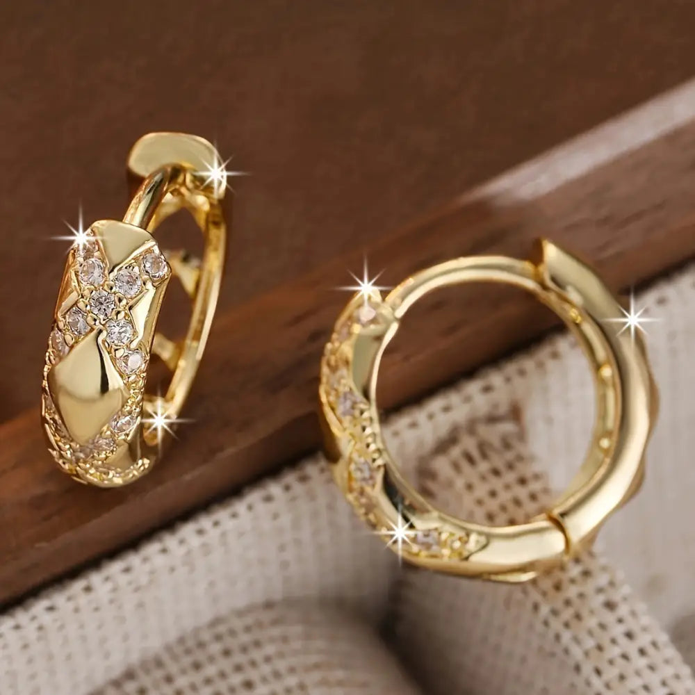 Vintage Hollow Cross Earrings - Timeless Elegance