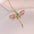 VividFlies Dragonfly Pendant Necklace - X1347 Dragonfly 1 Necklace