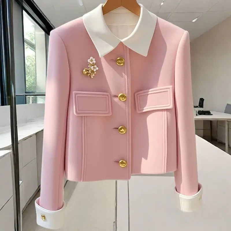 VividWool Chic Women’s Autumn Jacket