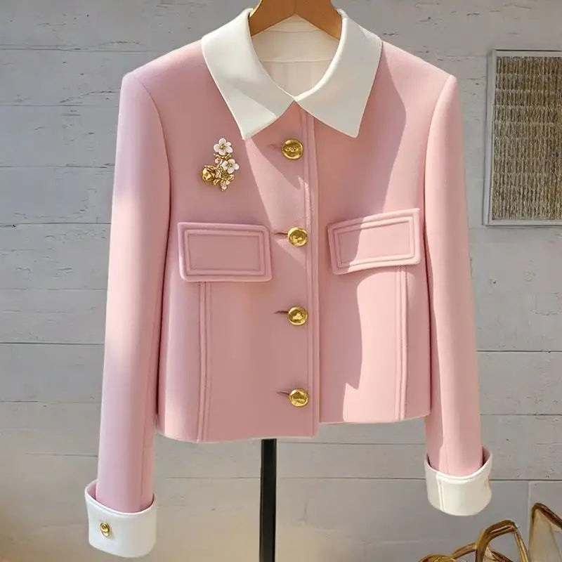 VividWool Chic Women’s Autumn Jacket