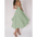 Vixen V-Neck Suspender Dress - Green / S
