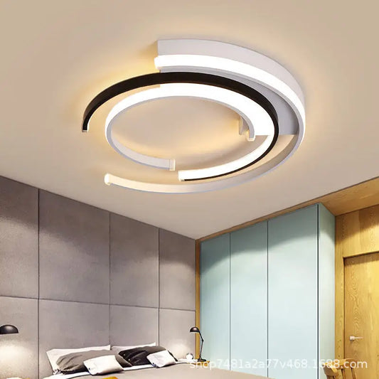 Volkswagen Modern White LED Ceiling Light for Home and Hotel Rooms