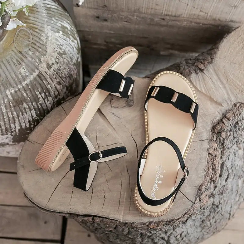 WhimsyStride Fairy Chunky Heel Sandals