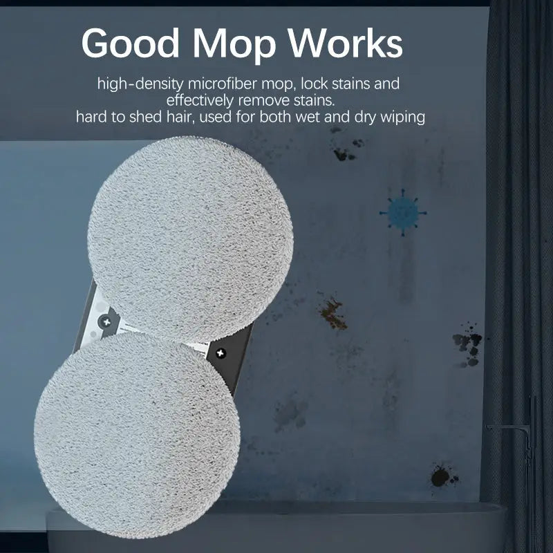 Window Cleaner Robot with 5600Pa Suction for Glass and Tiles 4