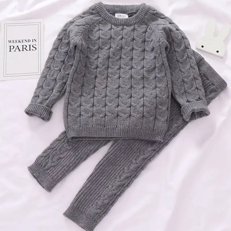 Winter Sweater Pants - Grey / 73cm