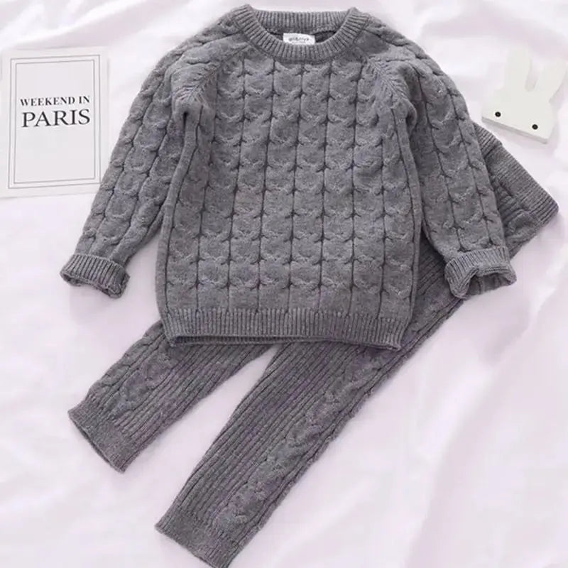 Winter Sweater Pants - Grey / 73cm