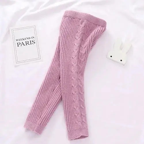 Winter Sweater Pants - Pink / 73cm / B
