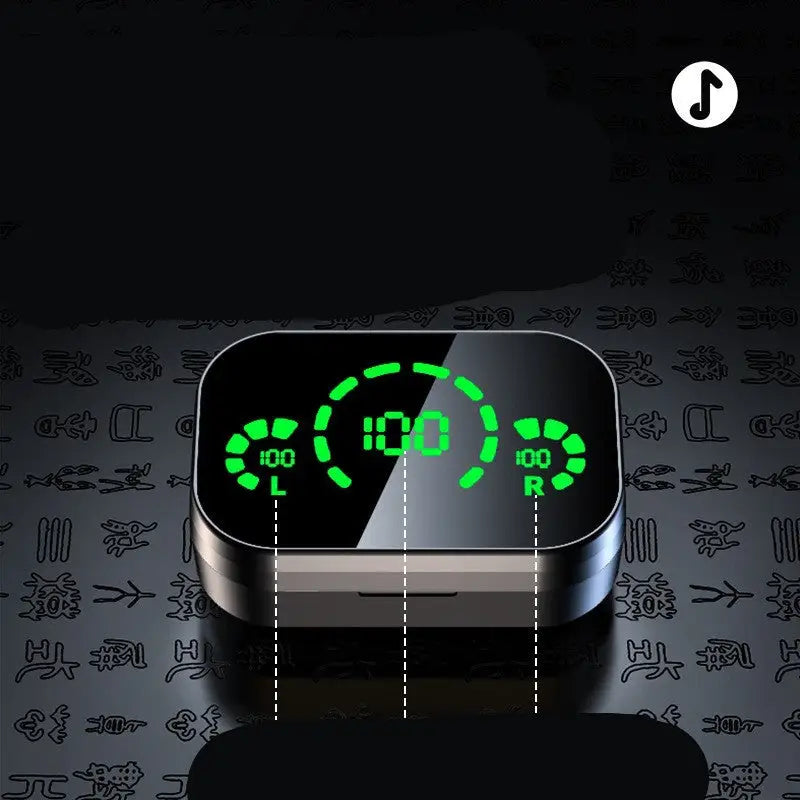 Wireless Earbuds with LED Power Display and Upgraded 5.3 Core Chip