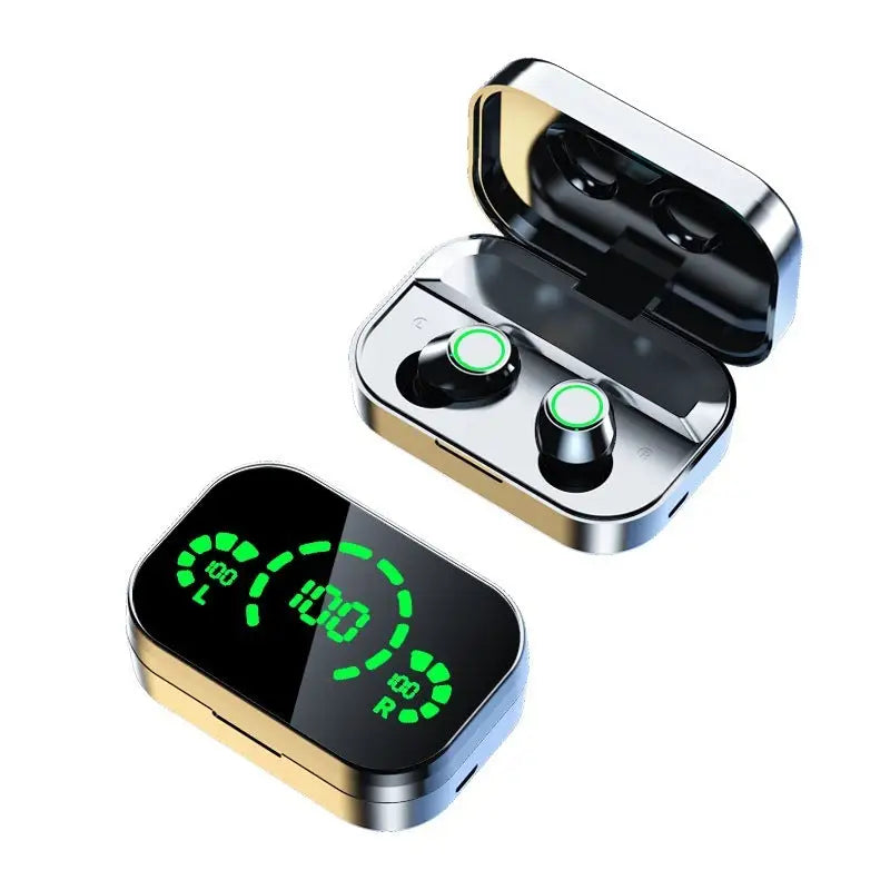 Wireless Earbuds with LED Power Display and Upgraded 5.3 Core Chip