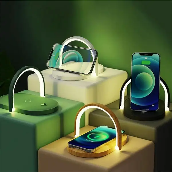 Wireless Fast Charger and Adjustable Phone Holder