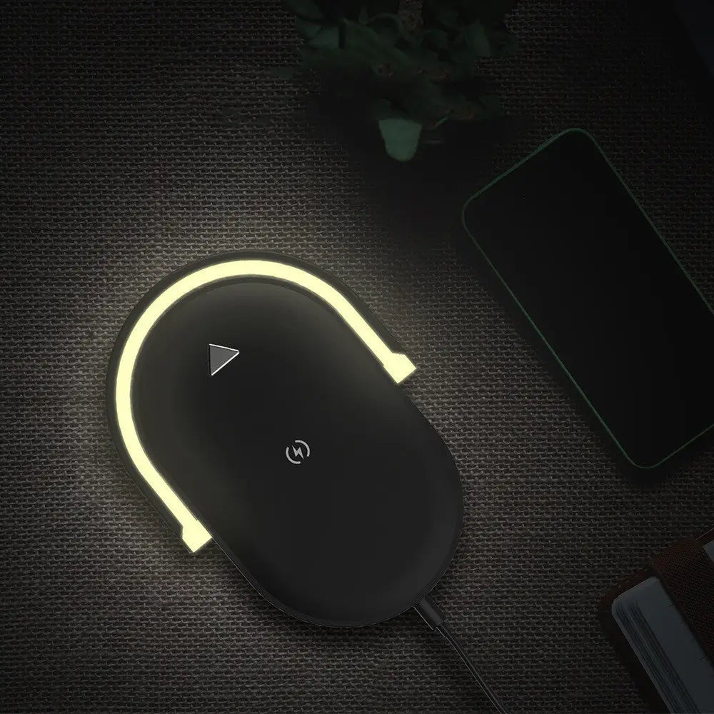 Wireless Fast Charger and Adjustable Phone Holder