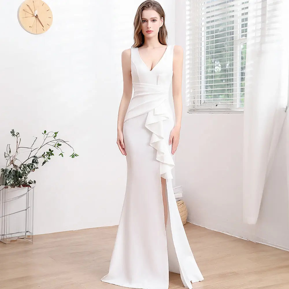 Women’s Mid Waist Long Skirt in Multiple Colors and Sizes
