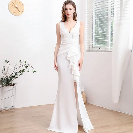 Women’s Mid Waist Long Skirt in Multiple Colors and Sizes