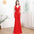 Women’s Mid Waist Long Skirt in Multiple Colors and Sizes - Red 18173 / S