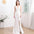 Women’s Mid Waist Long Skirt in Multiple Colors and Sizes - White 18173 / S