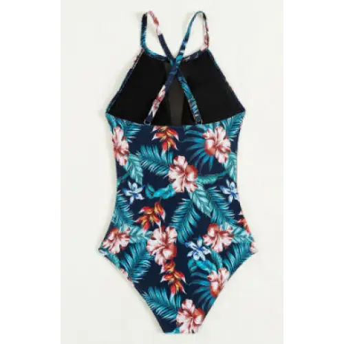 Women’s One-piece Swimsuit European And American Deep V
