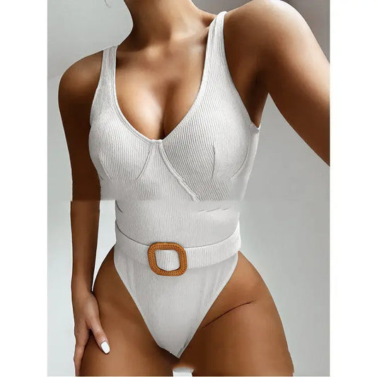 Women’s Solid Color Bikini Swimsuit