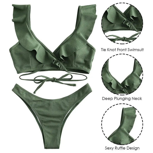 Women’s swimsuit solid color