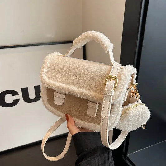Women’s Urban Plush Crossbody Bag in Polyester