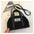 Women’s Woolen Street Trend Crossbody Bag in Multiple Colors - Black