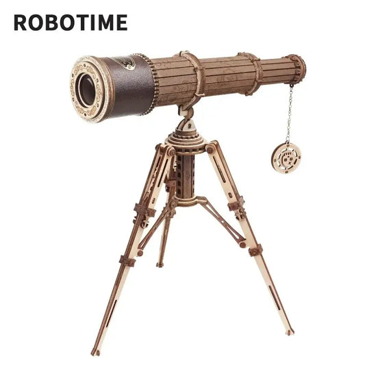 Wooden Telescope Model Kit 314 Pieces for Ages 14 and Up default 5