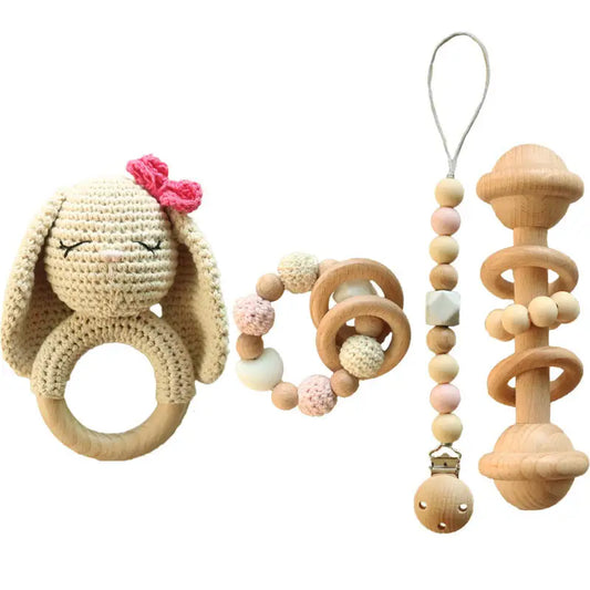 Wooly Bunny Rattle