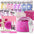 WUWUVISTA Gentle Home Waxing Kit for Effective Hair Removal Pinkish purple / US plug 5
