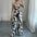 ZebraStride: Bold Suspenders Jumpsuit - S / Mixed Color