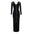 Zip It Up Dress - black / XL