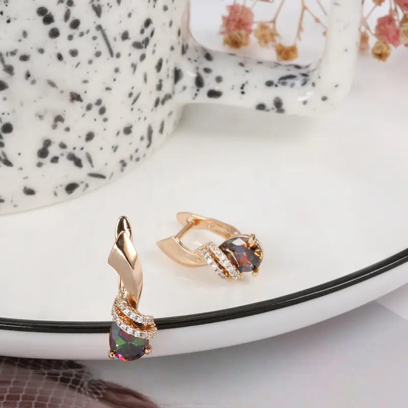 Zircon Chic Earrings